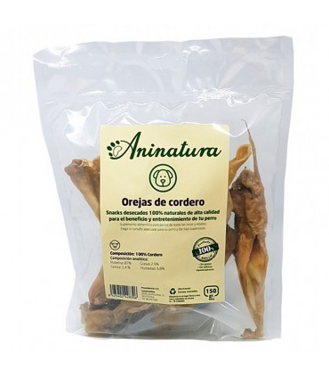 ANINATURA Orejas de cordero - Bones Companyies