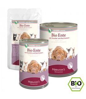 Herrmann's Bio Sensitive Pato con Hinojo - Bones Companyies