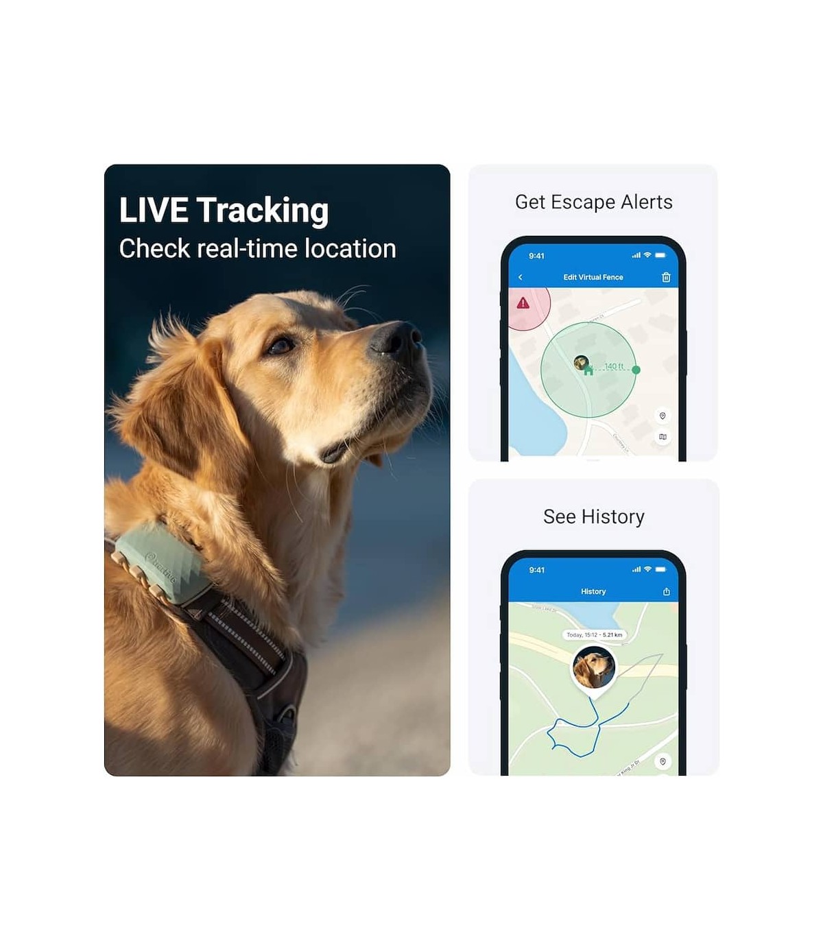 TRACTIVE DOG XL rastreador GPS
