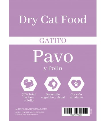 Multiproteico Pavo y Pollo Kitten