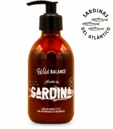 Wild Balance Aceite Natural de Sardinas 250ml
